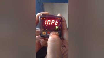 select ka temperature controller TC-544 programming kaise karen