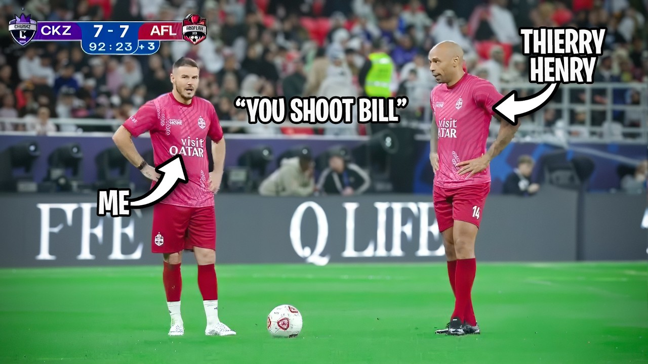 Playing In A Match W/ Thierry Henry, Mr Beast & KSI