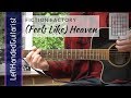 Fiction Factory - Feels Like Heaven | acoustic guitar lesson