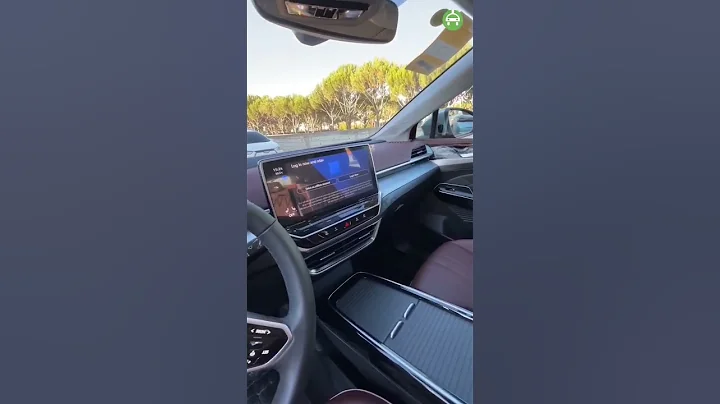 VW ID6 X PRO EDITION 2022 DARK RED COLOR FULLY ELECTRIC CAR PREVIEW - 天天要闻