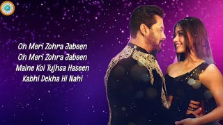 Zohra Jabeen - (LYRICS) | Sikandar | Salman Khan, Rashmika| Pritam|Nakash, Dev, Mellow D| Sajid N