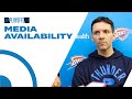 Practice Media Availability | April 26, 2024 | Playoffs | OKC Thunder