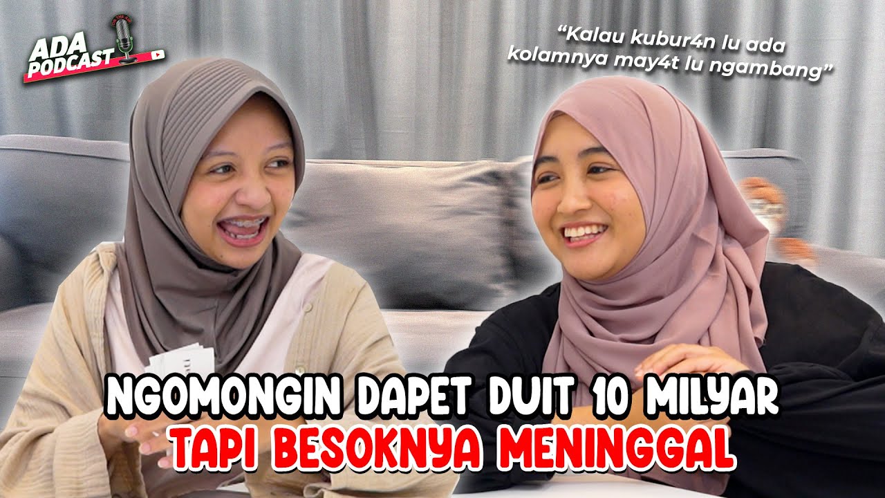 HALDA KALAU UDAH HALU BIKIN PUSING 😭😭 // ADA PODCAST