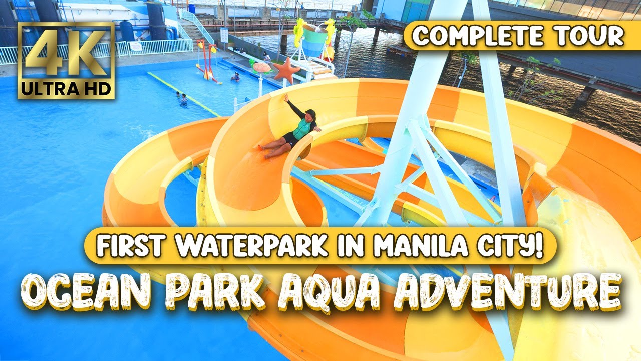 This is the NEW WATERPARK in Manila! | Ocean Park Aqua Adventure | Complete Tour 2025