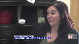 Bemidji Baby Boom 10 Labor & Delivery Nurses pregnant at the same time