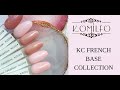 Komilfo & KC French Base Collection Обзор коллекции. Как нарисовать френч?