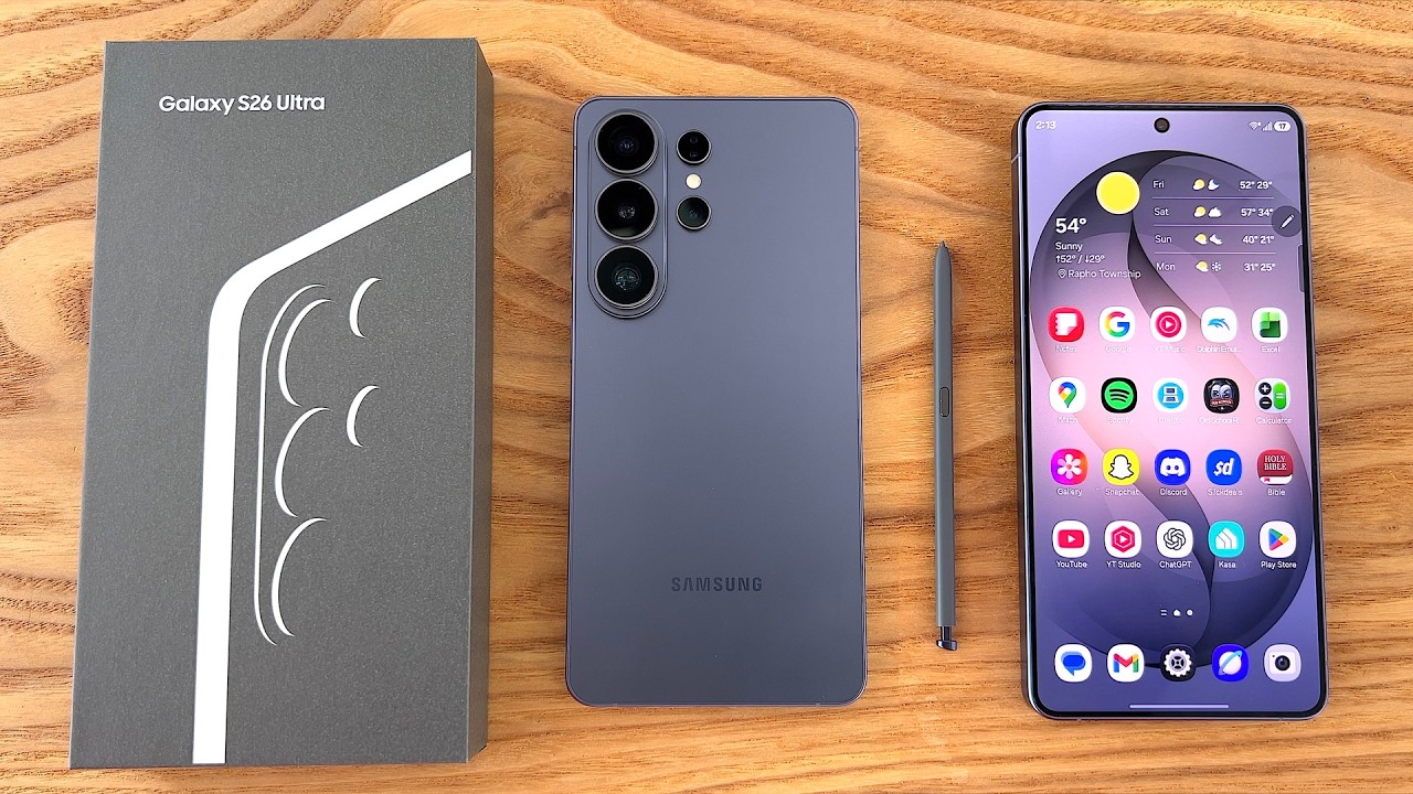 Samsung Galaxy S26 Ultra Unboxing & First Impressions!