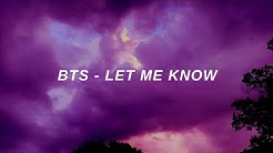 BTS (ë°©íƒ„ì†Œë…„ë‹¨) - 'Let Me Know' Easy Lyrics  - Durasi: 4:16. 