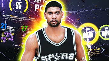 Game BREAKING Post Scoring DemiGod! Best Center Build 2k21 Next Gen 1v1 Build!