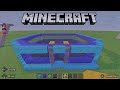 Minecraft building a Roller Coaster &amp; Bouncy House. #minecraft #minecraftbuilding 