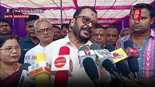 Odisha Revenue Minister Suresh Pujari Inaugurates various Developmental Projects in Jharsuguda
