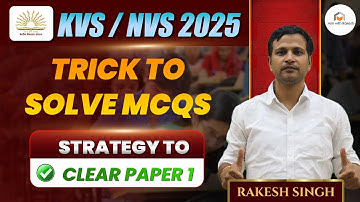 KVS NVS 2025 VACANCY:TIME TO CLEAR PAPER -1/ MOCK MCQ AND PYQ #kvsnvs #kvsmocktest #aimwithrakesh 