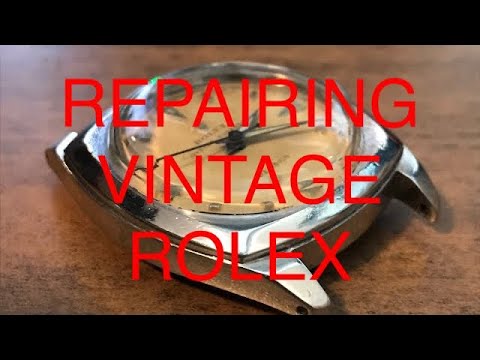 Rolex Oyster Everest 1957 Partial Disassembly & Cleaning - Part 1