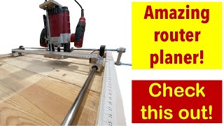 Check this out! Amazing router planer and manual CNC router - DIY Workshop Ideas 🛠🔩 🔧🔨🛠🔩  #Router