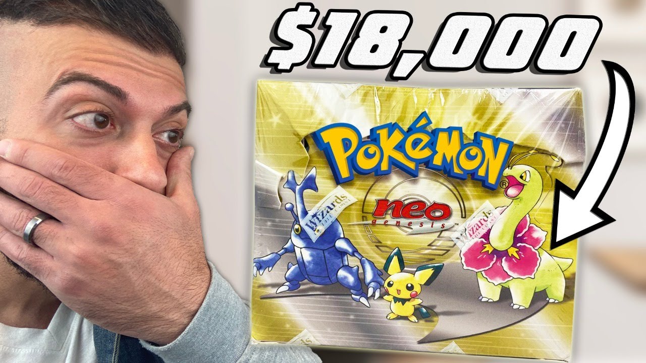 Unboxing The FIRST EVER Gen 2 Pokemon Cards! | Neo Genesis