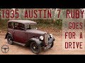 1935 Austin 7 Ruby Goes for a drive