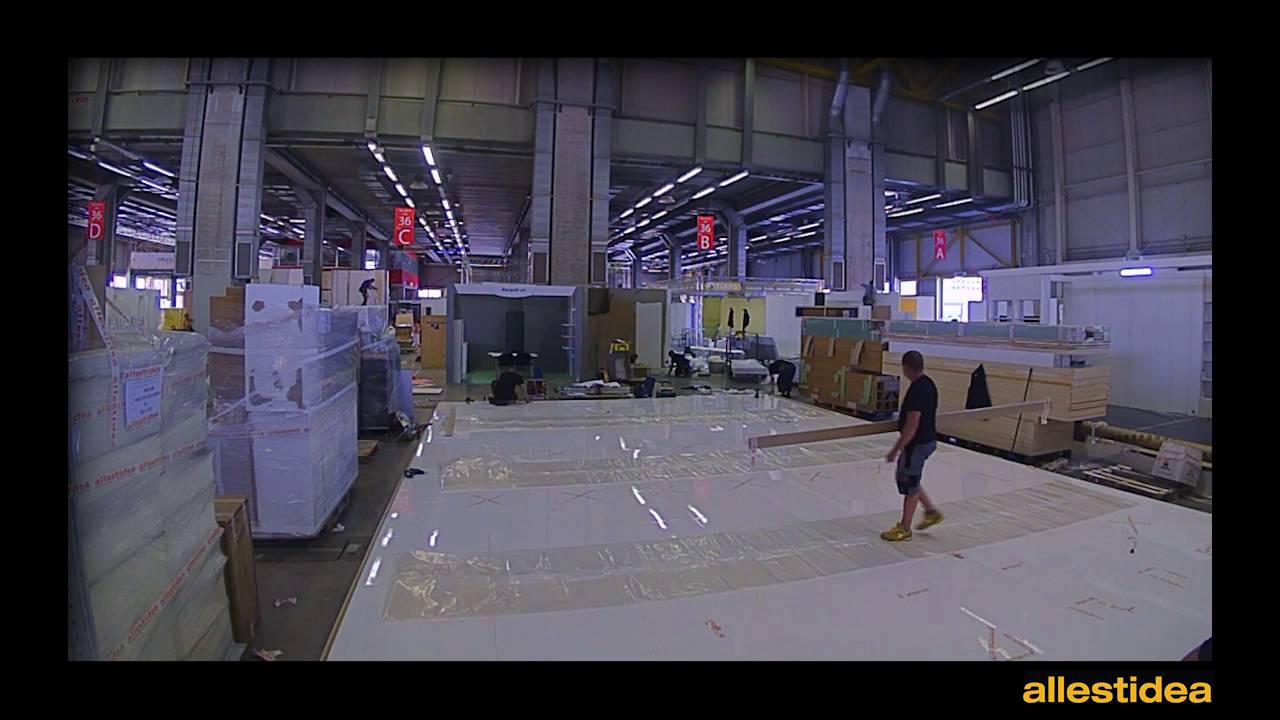 L'allestimento del nostro stand per Inalme