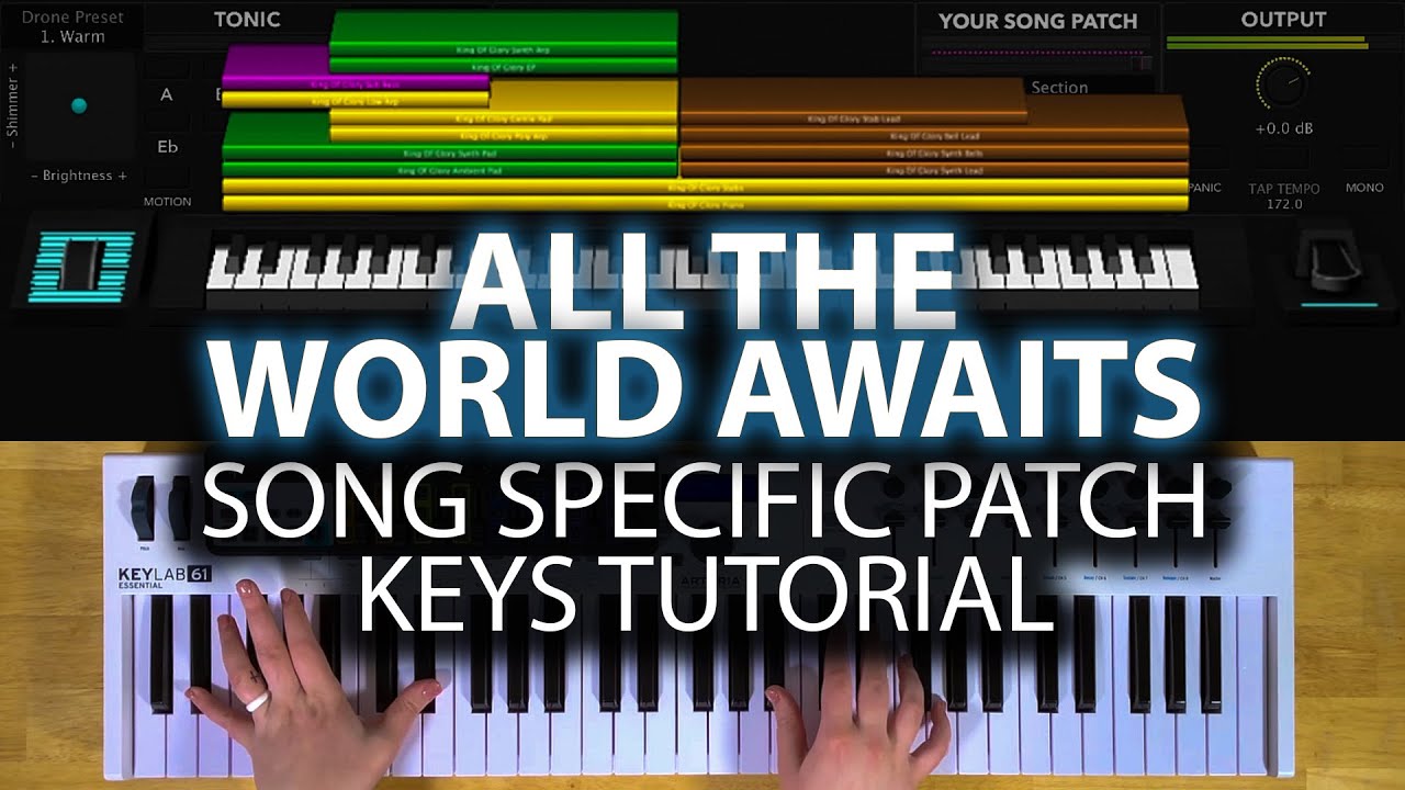 All The World Awaits (Hosanna) MainStage patch keyboard tutorial- Chris Tomlin All The World Awaits (Hosanna) MainStage patch keyboard tutorial- Chris Tomlin