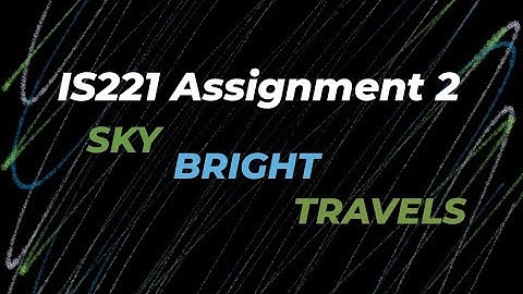 IS221 Assignment 2 Website Promotional Video