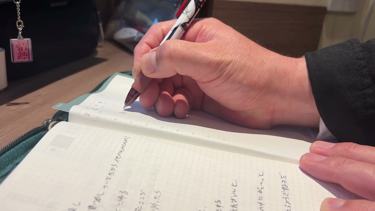 ログをせっせと書いた朝