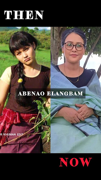 Manipuri Film actress Abenao Elangbam #manipuri #actress