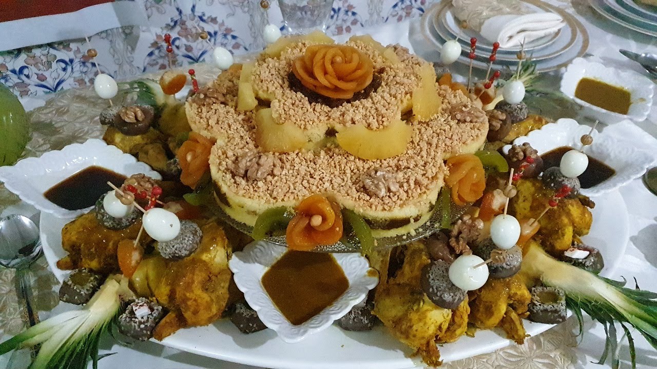 كوكلي ديال الهمة 👌 بنة لامثيل لها مع موس الكبدة وكسكس بالتفاية  والصوص ياسلاااام 😋 متشبعيش منها