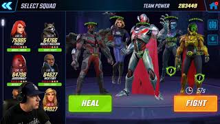 Don't Nerf Shuri - My U7 Team - MARVEL Strike Force - MSF