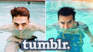 Imitando Fotos Tumblr en la Piscina y Como Abrir la Boca Debajo del Agua  VLOG #78