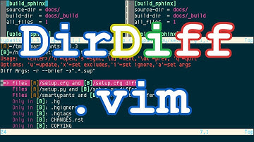 DirDiff.vim, diff and merge two directories recursively