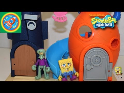 spongebob-squarepants-bikini-bottom-playset-toy-review-fisher-price-imaginext-nickelodeon