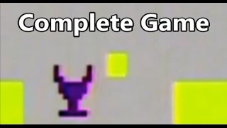 Adventure Complete Game Playthrough (All 3 Variations) Atari 2600 - The No Swear Gamer