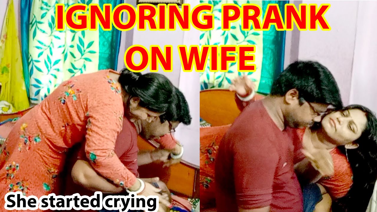 Ignoring Prank On Wife Prank Gone Wrong She Started Cryingprankstarsekhar Prank