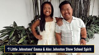 ‘7 Little Johnstons’ Emma & Alex Johnston Show School Spirit | celebrities world
