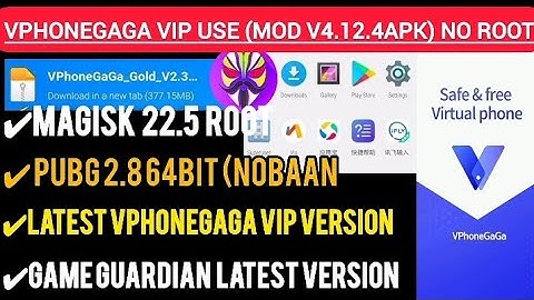 Vphonegaga Vip Mod Apk Use On Android Without Root Full Tutorial || Vphonegaga Apk || 