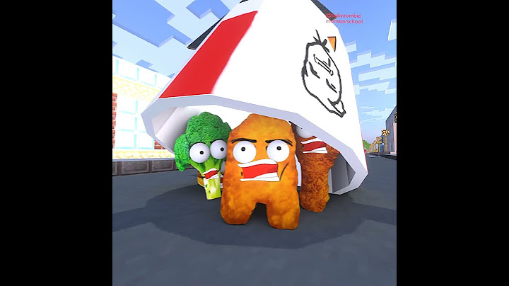 Help Gegagedigedagedago Nuggets Save Vegetables vs Nikocado Avocado  part 2 #shorts #minecraft