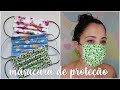 Máscara de Proteção Modelo 1 | Como Fazer | how to sew mask - Bia Feltz