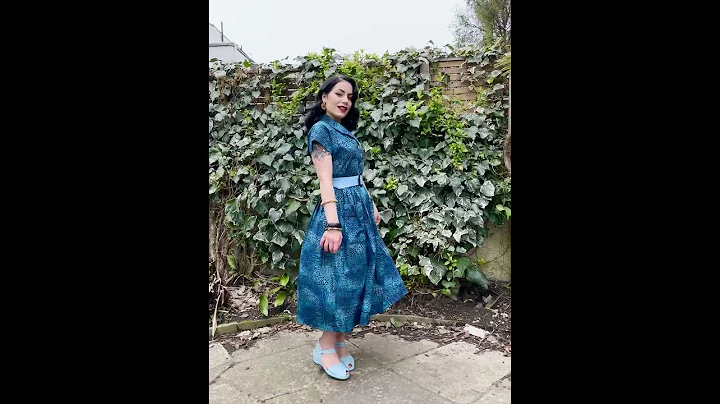 1950s Tiki Tropical Tapa Kitty Dress: new Summer Collection by Vivien of Holloway!