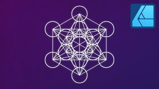 How to Draw Metatron’s Cube in Affinity Designer