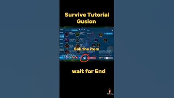 Gusion Survive Tutorial mobile legends #shorts #tutorial #ml2b