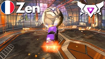 ZEN has UNREAL CONTROL in Rocket League! (SSL 2v2)