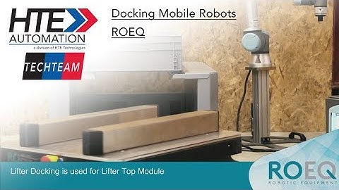 ROEQ Docking stations for MiR Autonomous Mobile Robots