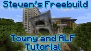Steven's Freebuild: Assembly Line Furnace and Towny Tutorial (ALF IS NO LONGER USED)