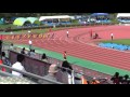 20150919 福井県高校新人陸上大会男子100m決勝