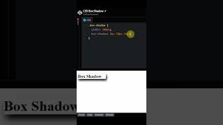 CSS Box Shadow | Coding Awareness #shorts #shortvideo