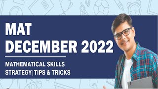 MAT 2022 | MATHEMATICAL SKILLS | TIPS & TRICKS #mat2022 #matmba #mat2023