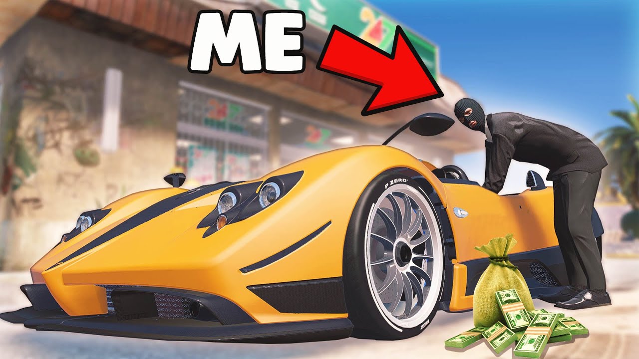 Becoming A Car Jacker In GTA 5 RP