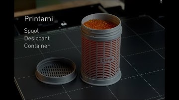 Printami Desiccant Spool Container