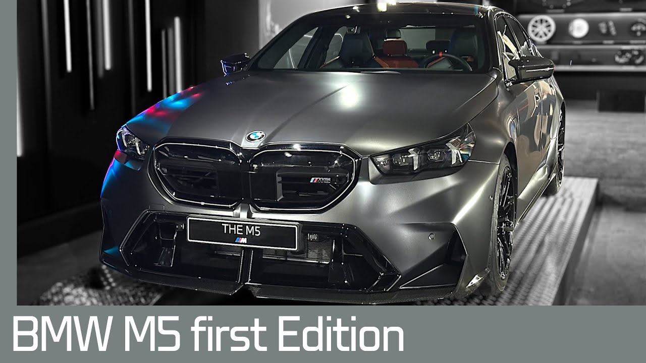 THE M5 First Edition 구경하기 - YouTube