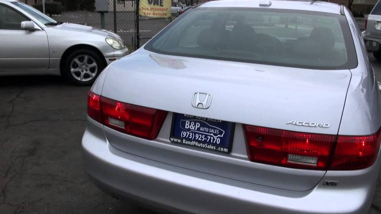 2005 Honda Accord EX L Sedan Used Car For Sale NJ - YouTube