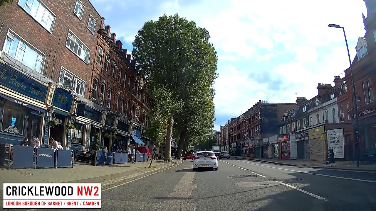 A Drive Through London Cricklewood NW2 YouTube
